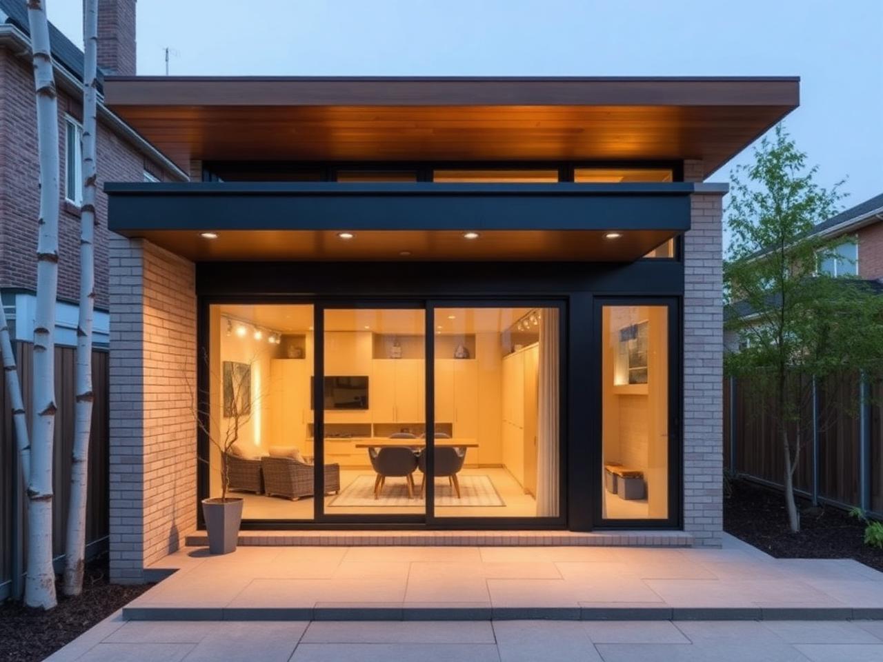 Single-storey garden suite — Calgary backyard suite design approach